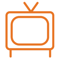 Icon of a television