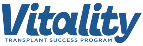 Blue Vitality Transplant Success Program logo